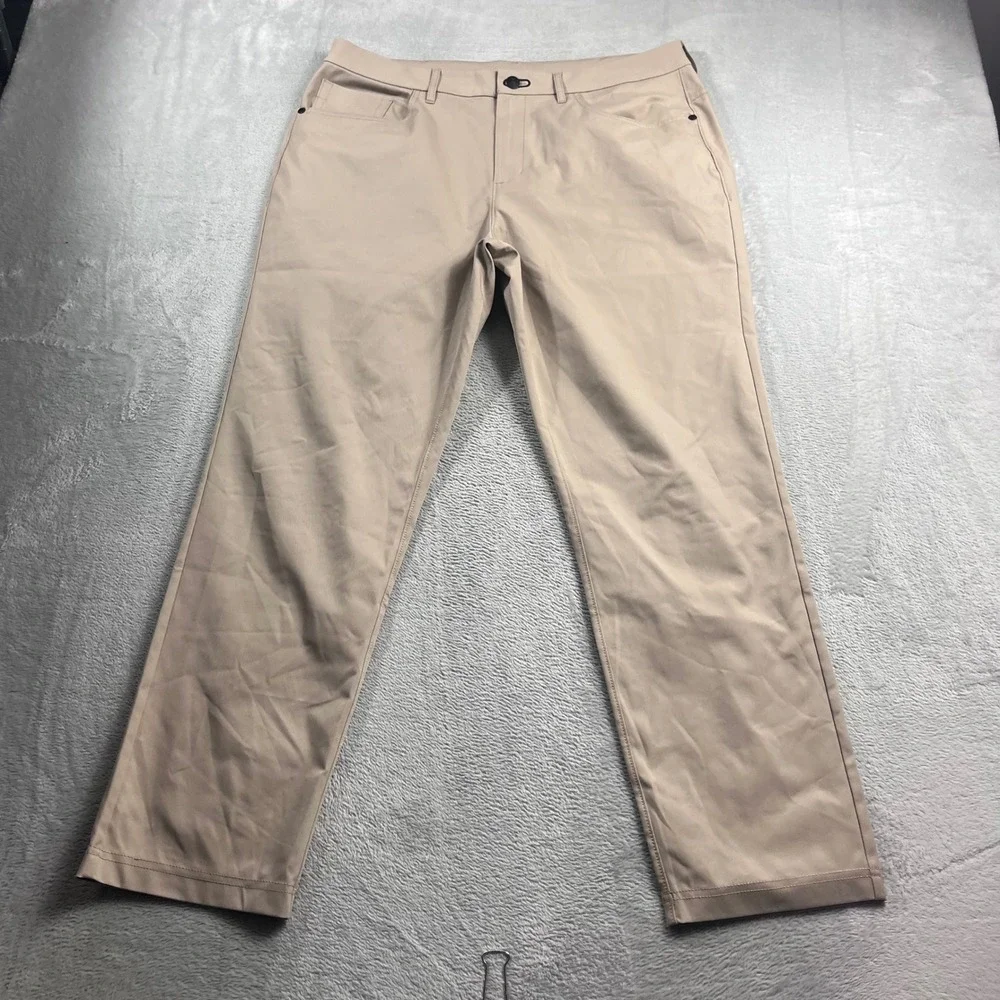 Public Rec All Day Every Day Pants Mens 34x30 Khaki Tan Performance Trousers
